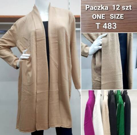 Narzutka damskie T483 Mix kolor Standard