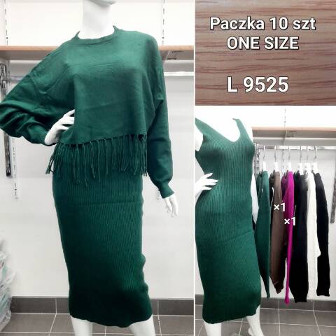 Komplet damskie L9525 Mix kolor Standard 1