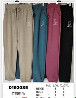 Spodnie damskie D192085 Mix kolor M-2XL