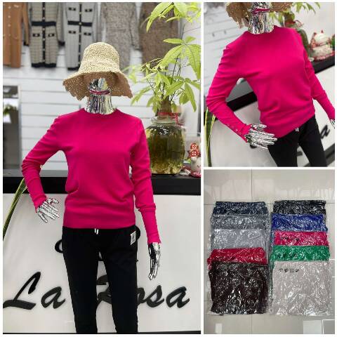 Sweter damskie 1291 Mix kolor M/L-L/XL 1