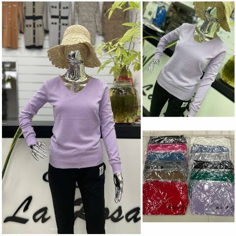 Sweter damskie 1292 Mix kolor M/L-L/XL 1