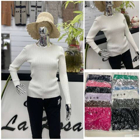 Sweter damskie 1297 Mix kolor M/L-L/XL 1