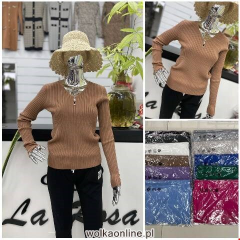 Sweter damskie 1299 Mix kolor M/L-L/XL