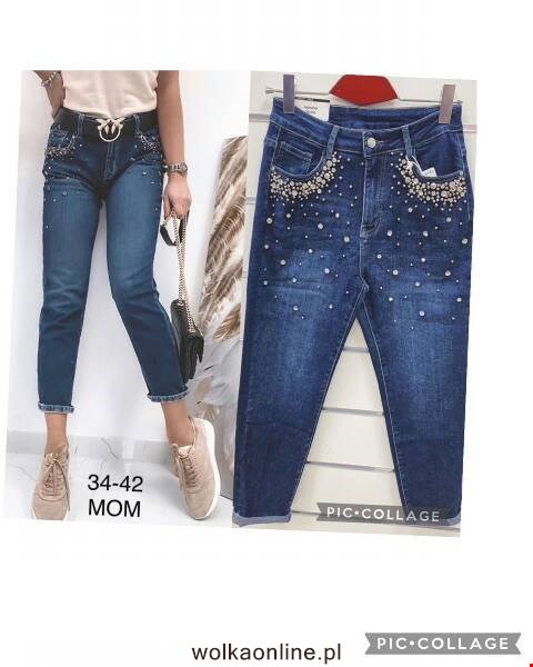 Jeansy damskie 1306 1 kolor XS-XL