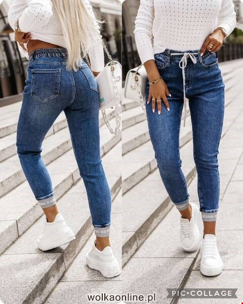 Jeansy damskie 1308 1 kolor XS-XL