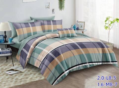 Komplet pościel 4 części 130 1 kolor 160x200 1