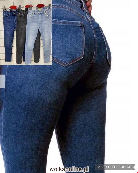 Jeansy damskie 1323 1 kolor XS-XL