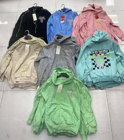 Bluza dziewczęca 1327 1 kolor 128-164 1