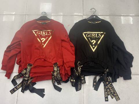 Bluza dziewczęca 1333 1 kolor 128-164 1