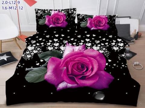 Komplet pościel 4 części 133 1 kolor 160x200