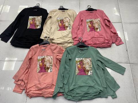 Komplet dziewczęca 1344 1 kolor 128-164 1