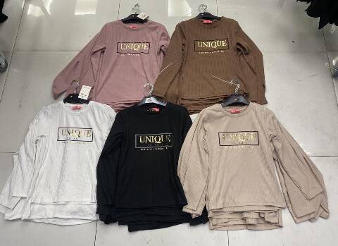 Bluzka dziewczęca 1346 1 kolor 128-164