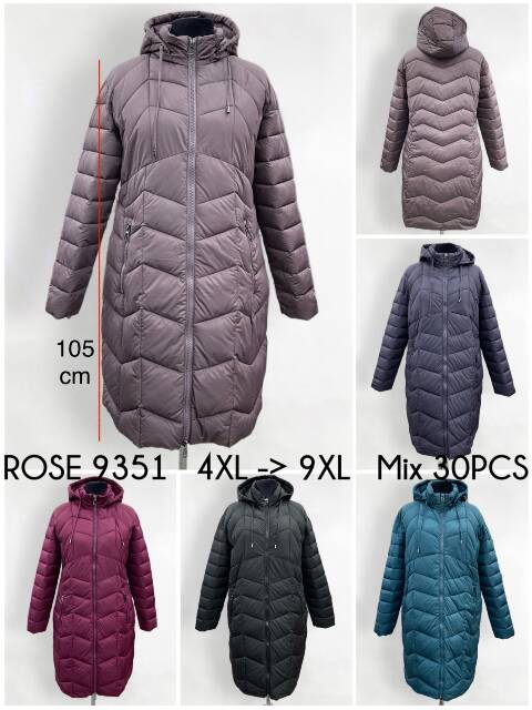 Kurtka wiosena damskie 9361 1 kolor 4XL-9XL 1