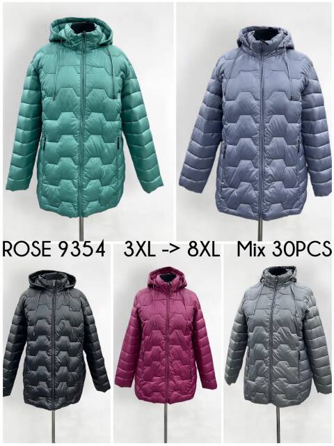 Kurtka wiosena damskie 9354 1 kolor 3XL-8XL 1