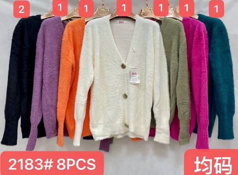 Sweter damskie 2183 Mix kolor Standard