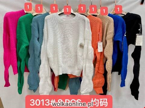 Sweter damskie 3013 Mix kolor Standard