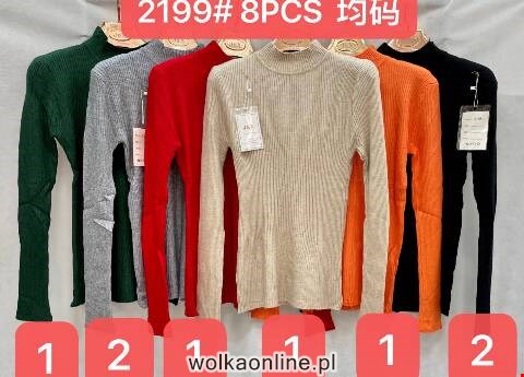 Sweter damskie 2199 Mix kolor Standard