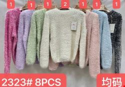 Sweter damskie 2323 Mix kolor Standard