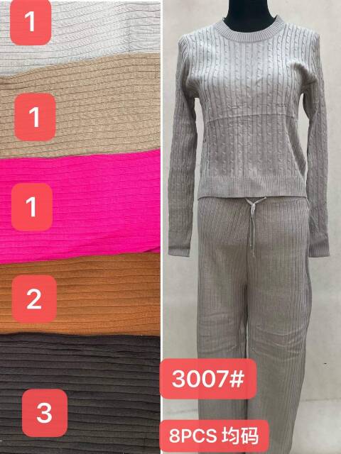 Komplet damskie 3007 Mix kolor Standard