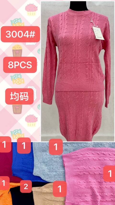 Komplet damskie 3004 Mix kolor Standard 1