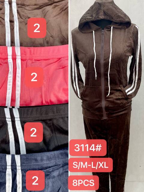 Komplet damskie 3114 Mix kolor S/M-L/XL 1