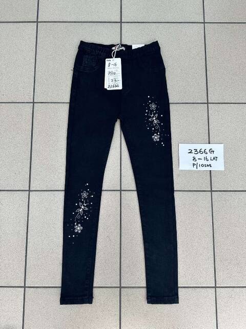 Jeansy dziewczęce 1520 1 kolor 8-16