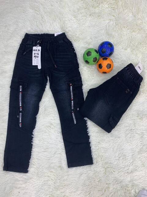 Jeansy chłopięce 1535 1 kolor 8-16