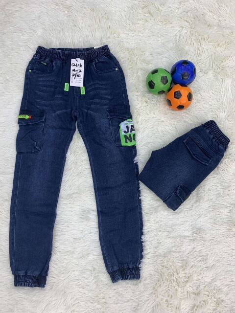 Jeansy chłopięce 1536 1 kolor 4-12