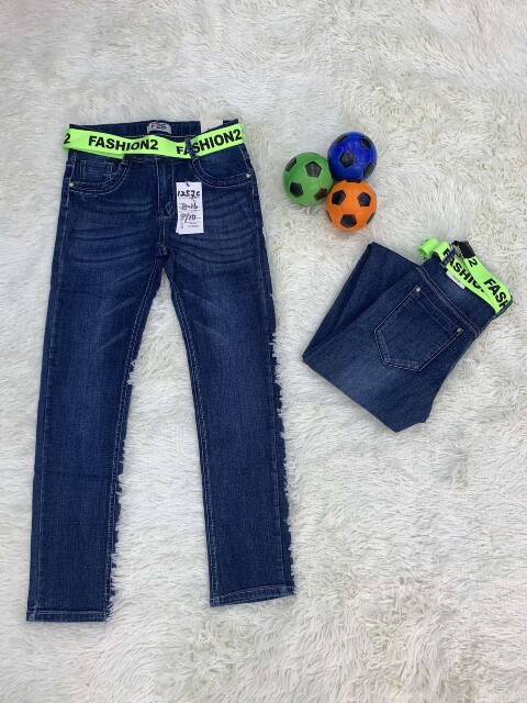 Jeansy chłopięce 1537 1 kolor 8-16 1