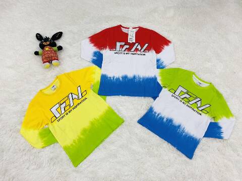 Bluzka chłopięca 1566 Mix kolor 4-12 1