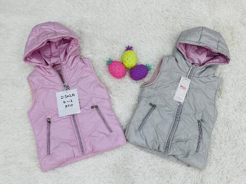 Kamizelka dziewczęca 1595 Mix kolor 4-12 1