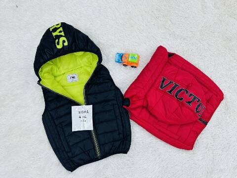 Kamizelka chłopięca 1607 Mix kolor 4-12