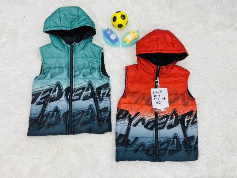 Kamizelka chłopięca 1609 Mix kolor 8-16