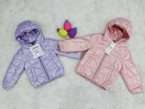 Kurtka wiosena dziewczęca 1615 Mix kolor 1-5