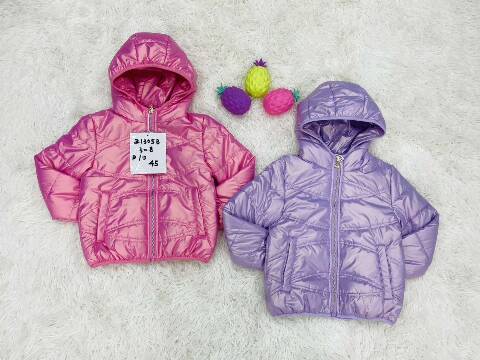 Kurtka wiosena dziewczęca 1620 Mix kolor 3-8 1