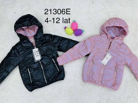 Kurtka wiosena dziewczęca 1628 Mix kolor 8-16 1