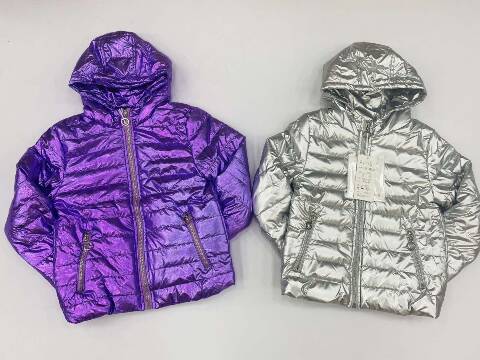 Kurtka wiosena dziewczęca 1629 Mix kolor 8-16 1