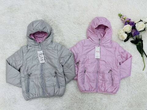 Kurtka wiosena dziewczęca 1635 Mix kolor 8-16