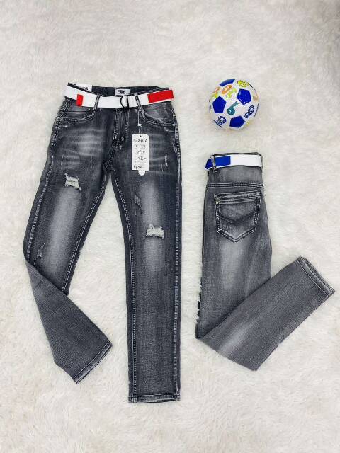 Jeansy chłopięca 1671 1 kolor  4-12 1