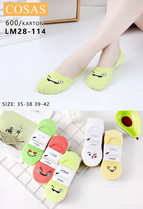 Baletki damskie LM28-114 Mix kolor 35-42