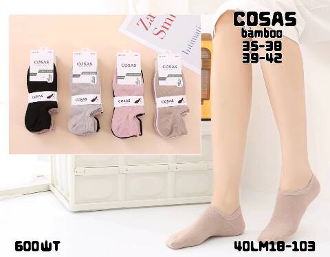 Stopki  damskie L18-103 Mix kolor 35-42 1