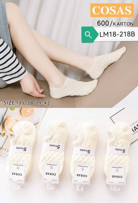 Stopki  damskie L18-218B 1 kolor 35-42 1