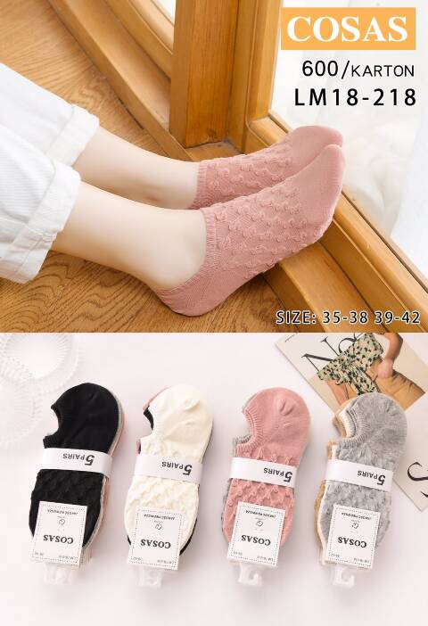 Stopki  damskie L18-21B Mix kolor 35-42 1