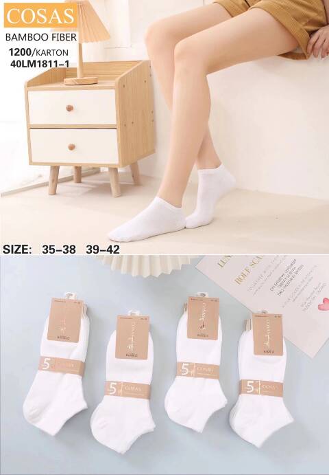 Stopki  damskie L1811-1 1 kolor 35-42 1