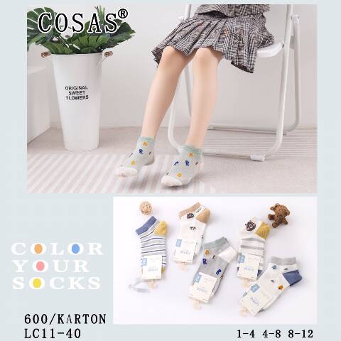 Stopki dziecięce LC11-40 Mix kolor 1-12 1