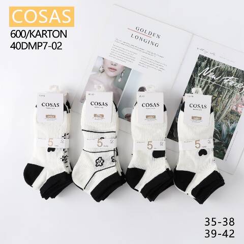 Skarpety damskie DMP7-02 Mix kolor 35-42 1