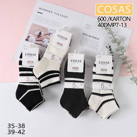 Stopki damskie DMP7-13 Mix kolor 35-42