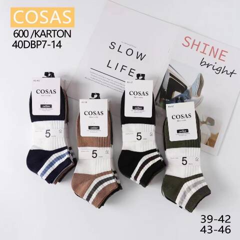 Stopki męskie DBP7-14 Mix kolor 39-46