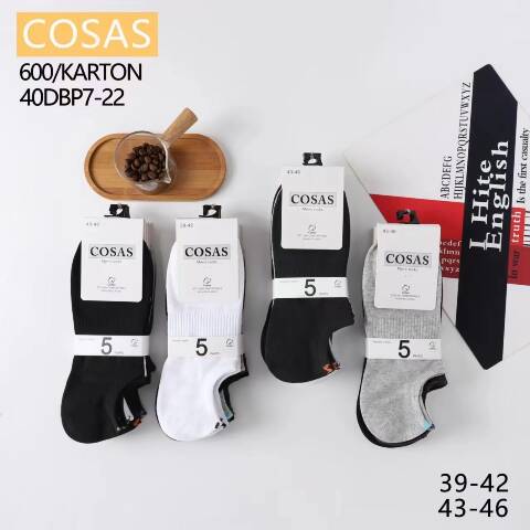 Stopki męskie DBP7-22 Mix kolor 39-46 1