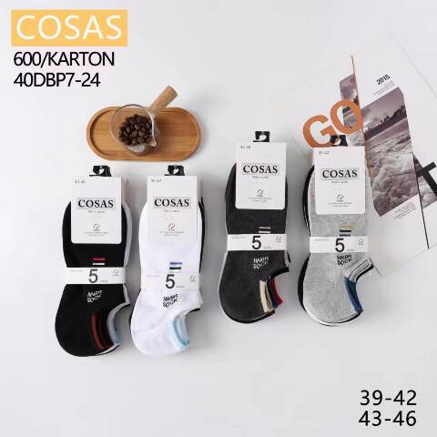 Stopki męskie DBP7-24 Mix kolor 39-46 1